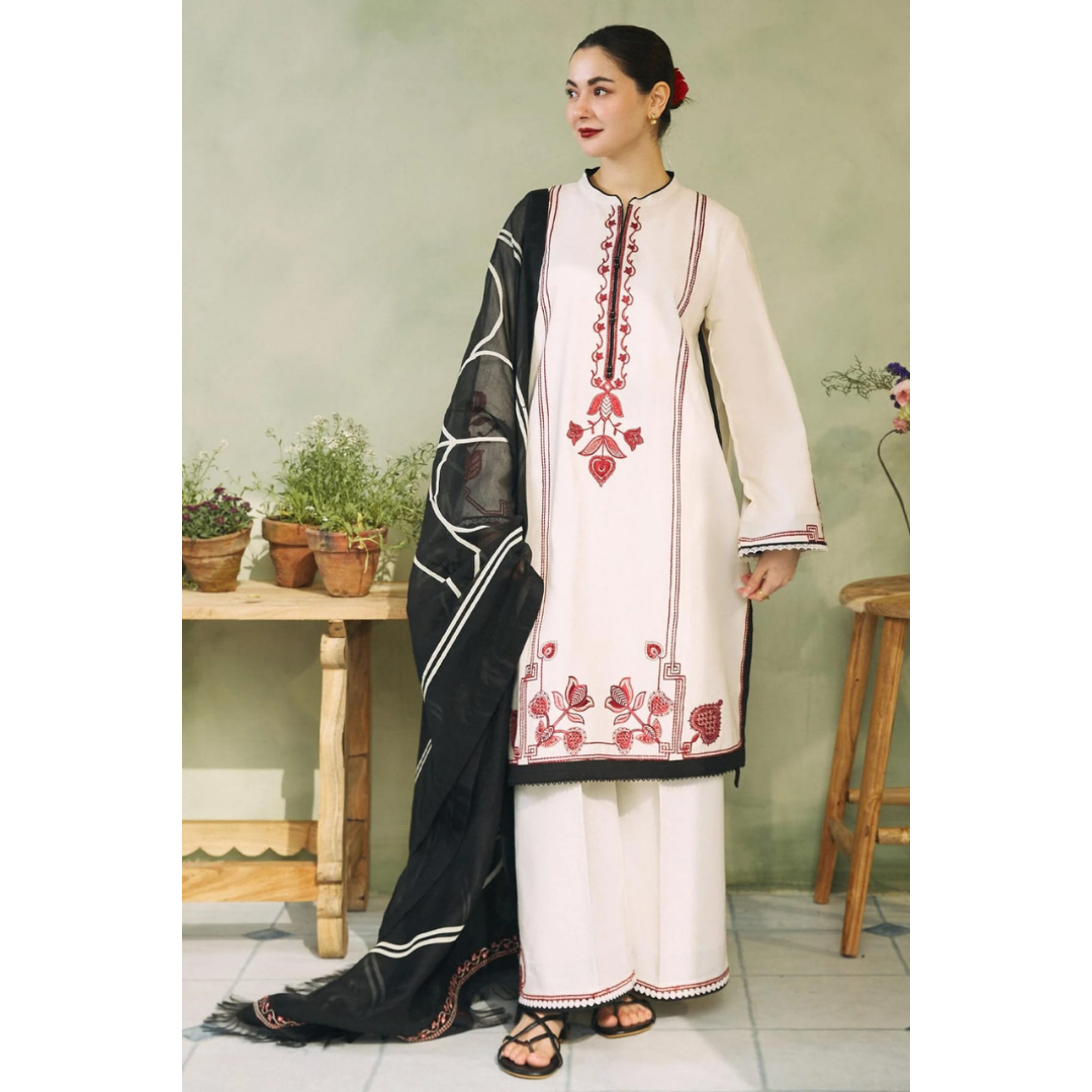 3 Piece – Unstitched Premium Lawn-VTXANF68