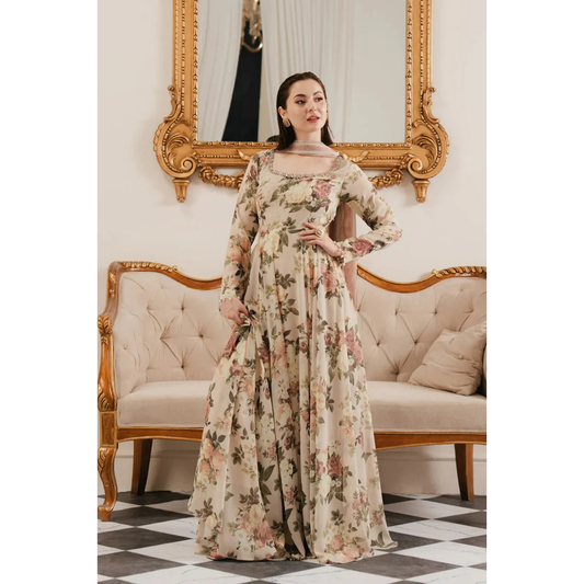 3 Piece – Unstitched Silk Suit – VTXANF50