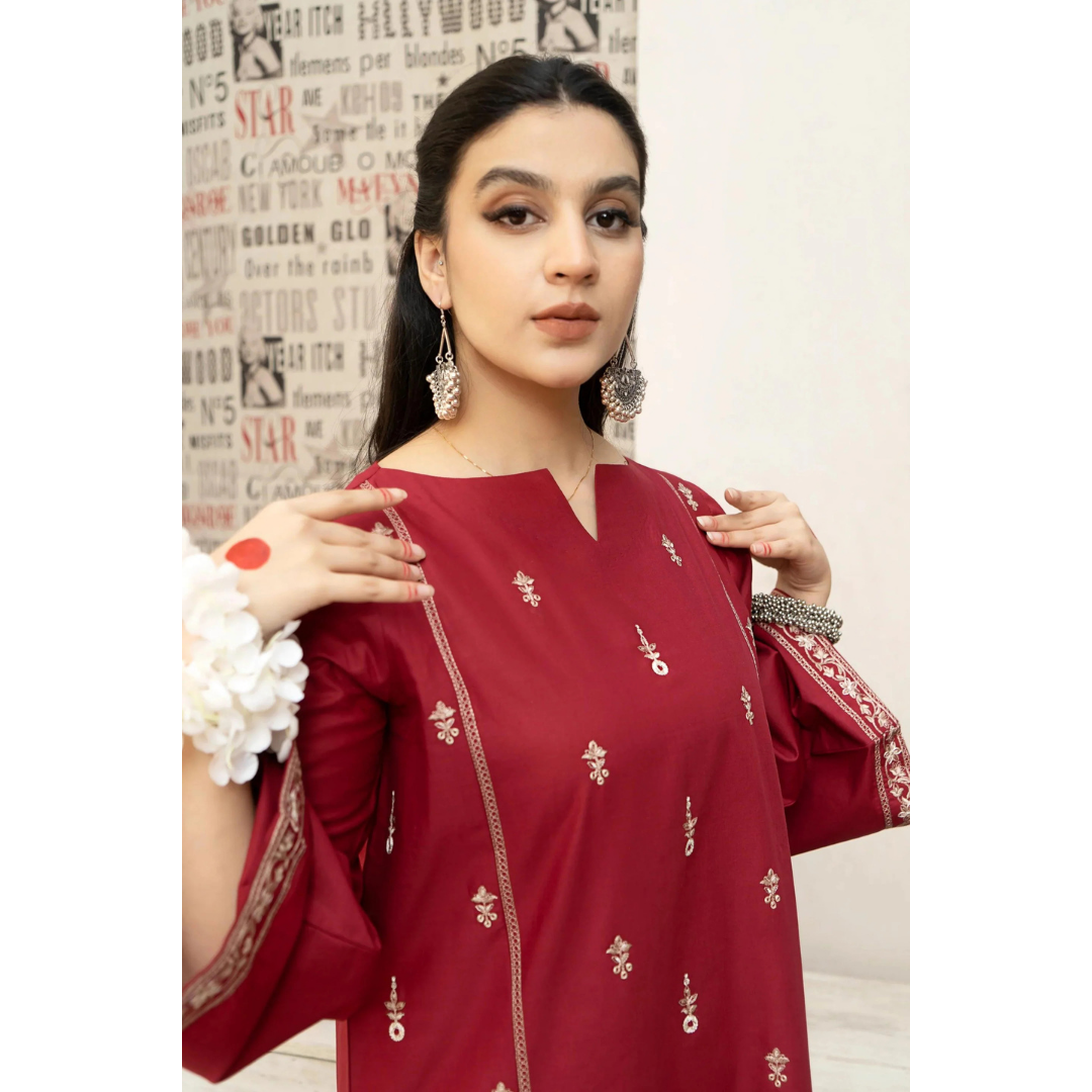 3 Piece – Unstitched Premium Lawn-AHXANF3
