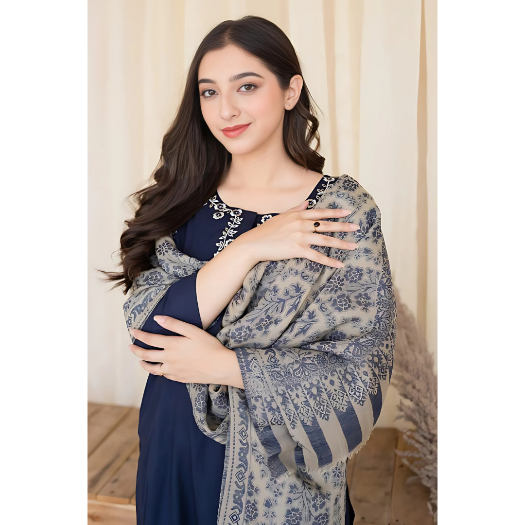3 Piece – Unstitched Premium Lawn-AHXANF6