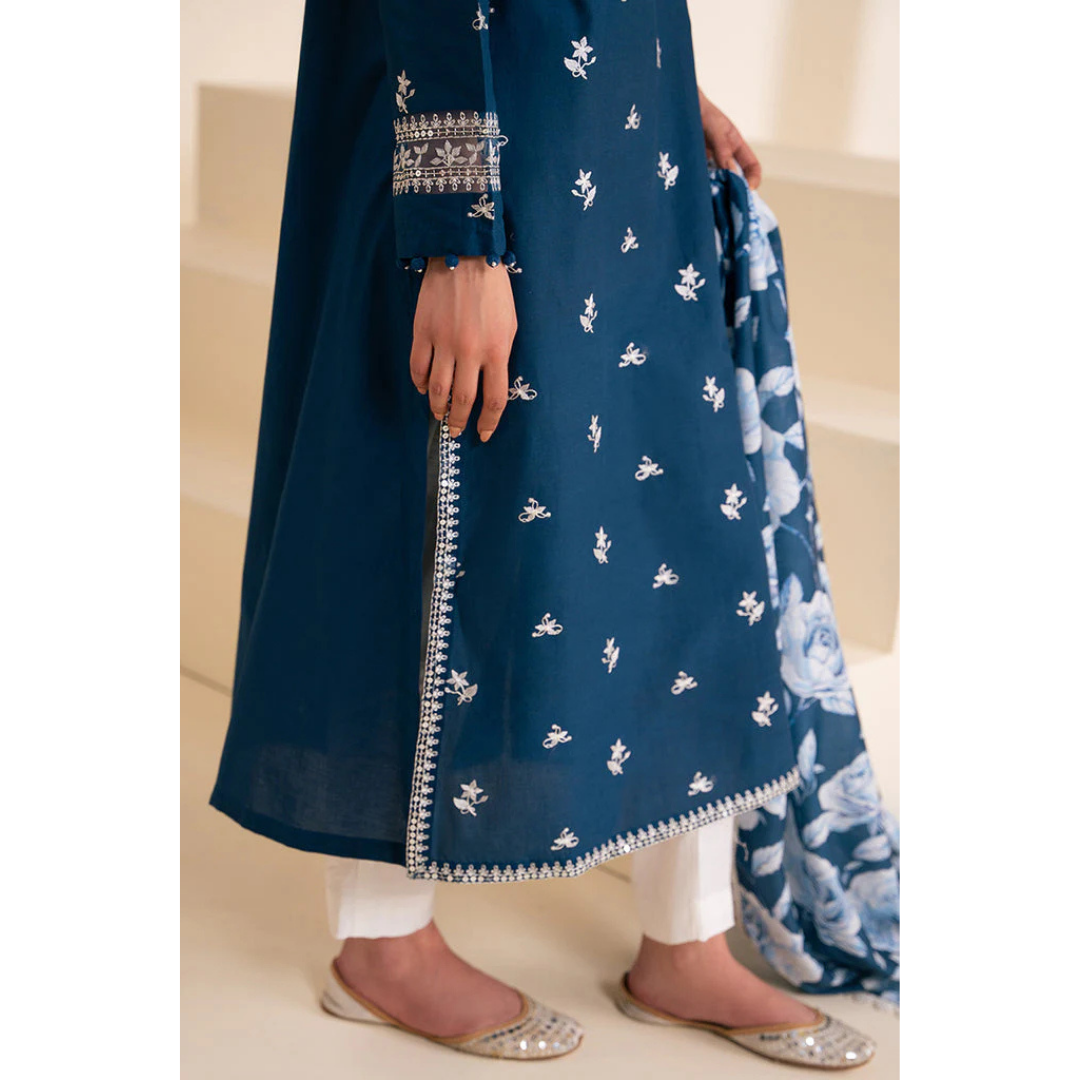 3 Piece – Unstitched Premium Lawn-VTXANF49