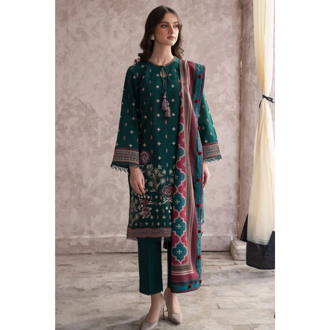 3 Piece – Unstitched Premium Lawn-VTXANF36