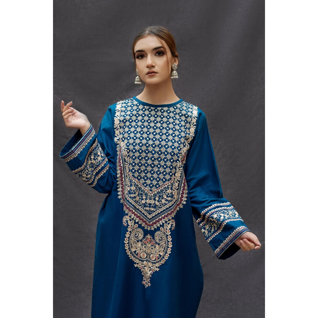 3 Piece – Unstitched Premium Lawn-VTXANF48