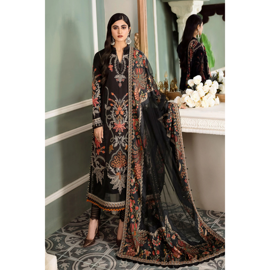 3 Piece – Unstitched Premium Lawn- ROSXANF16