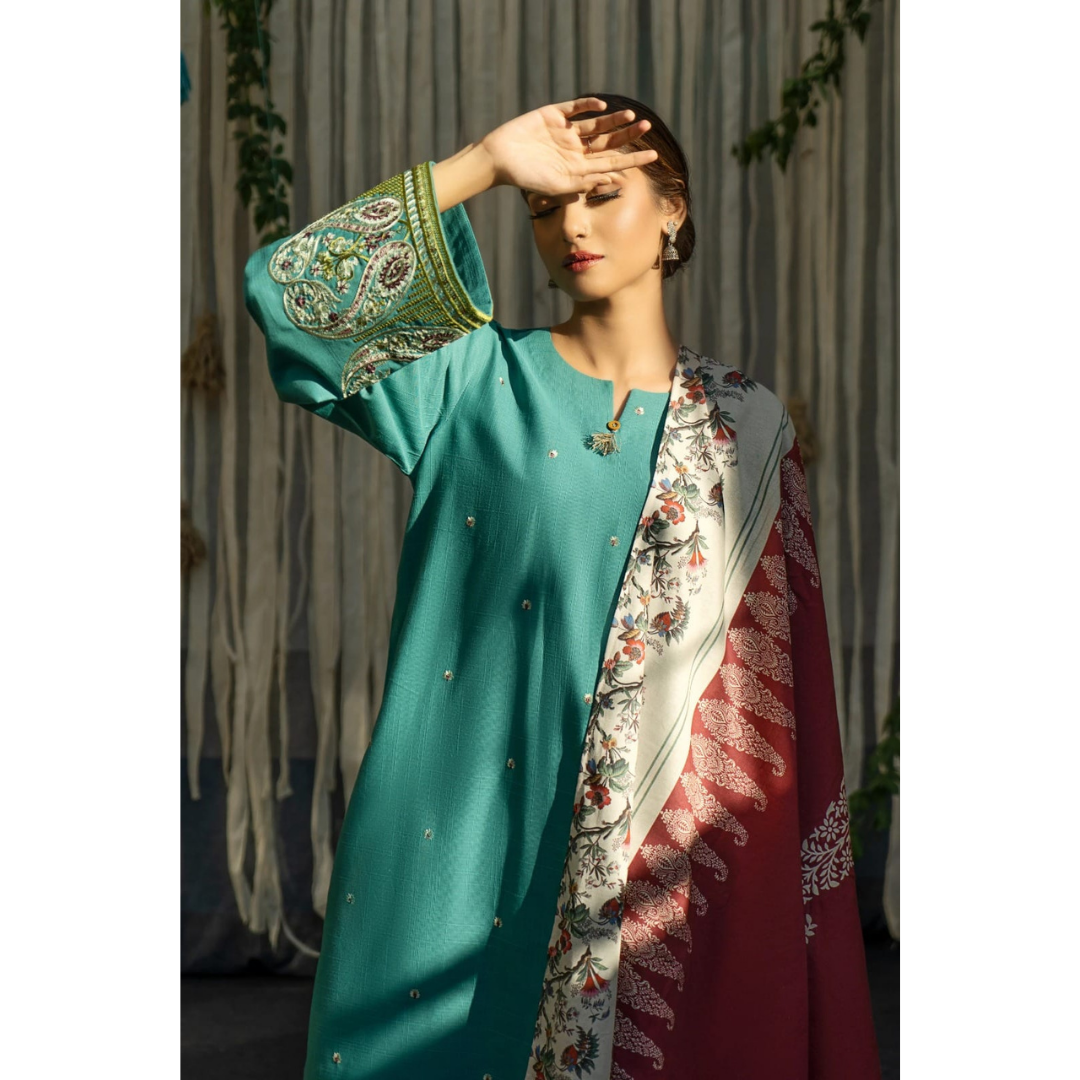3 Piece – Unstitched Premium Lawn-VTXANF80
