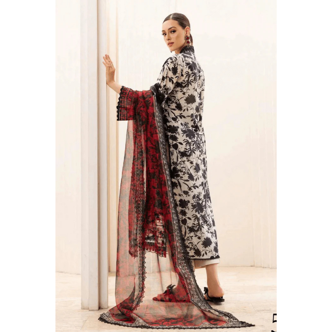 3 Piece – Unstitched Premium Lawn-S6XANF59