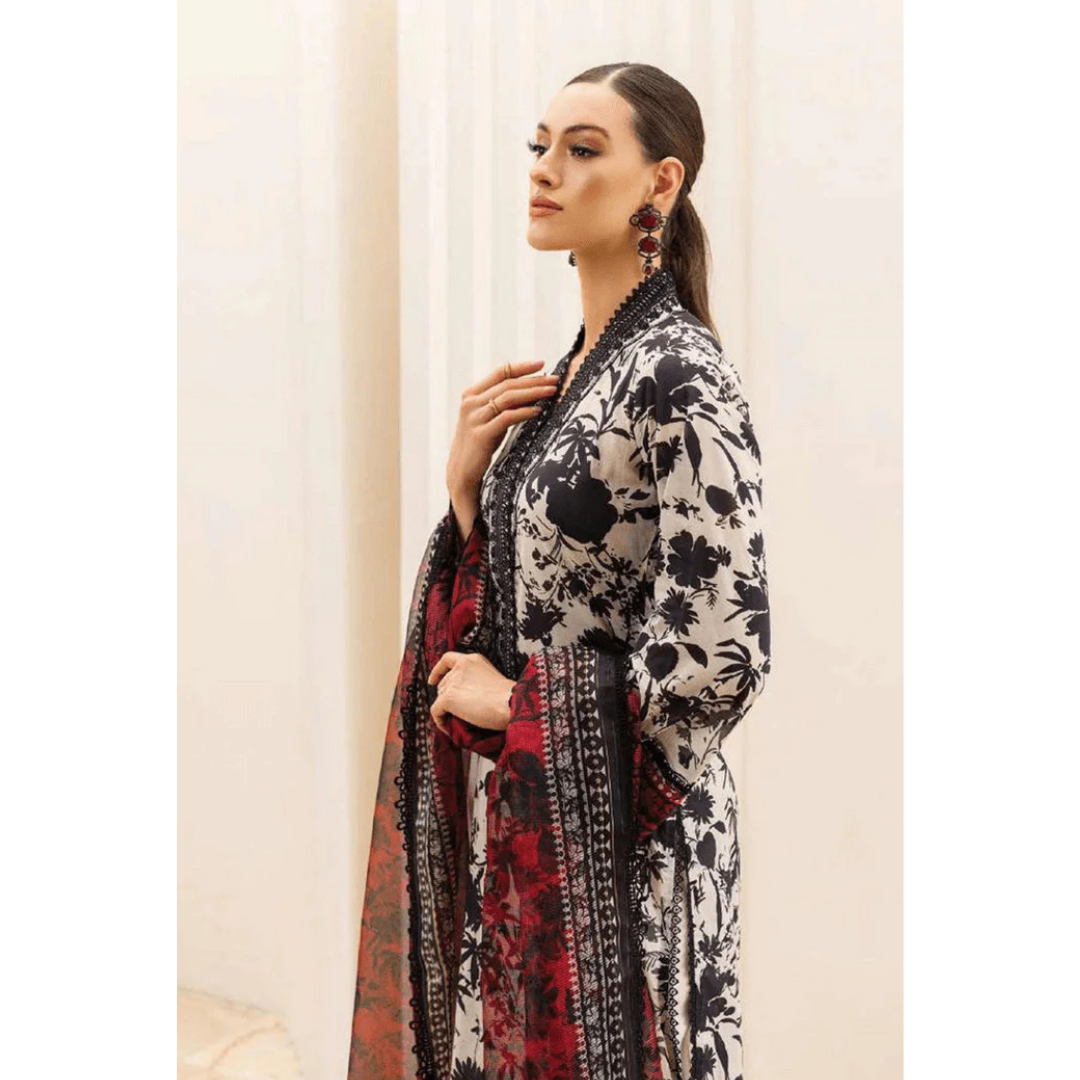 3 Piece – Unstitched Premium Lawn-S6XANF59