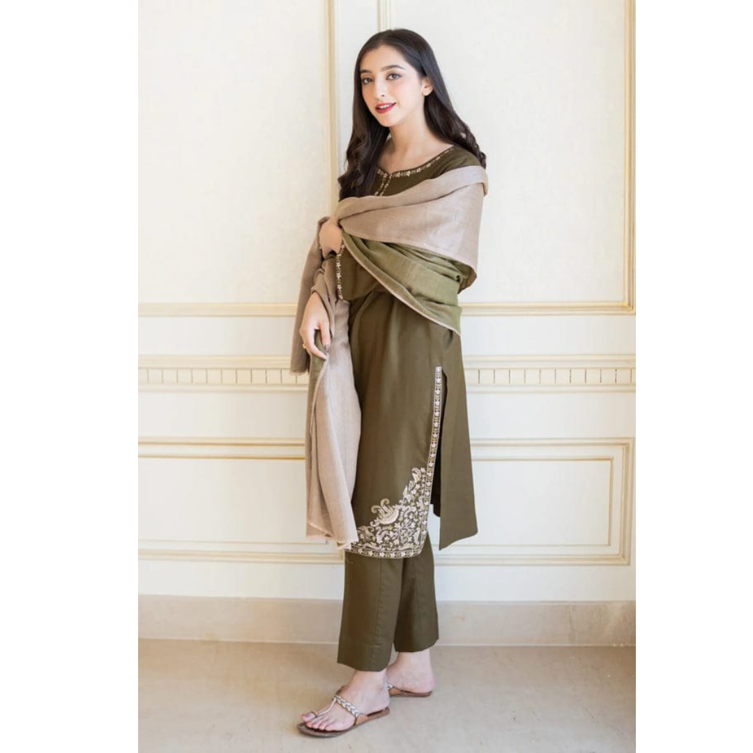 3 Piece – Unstitched Premium Lawn-AHXANF11