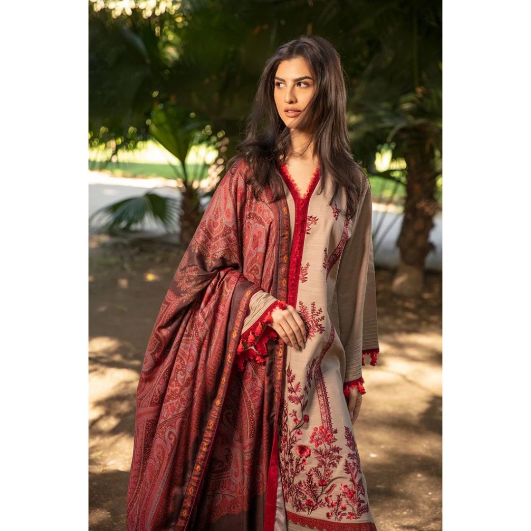 3 Piece – Unstitched Premium Lawn-VTXANF84