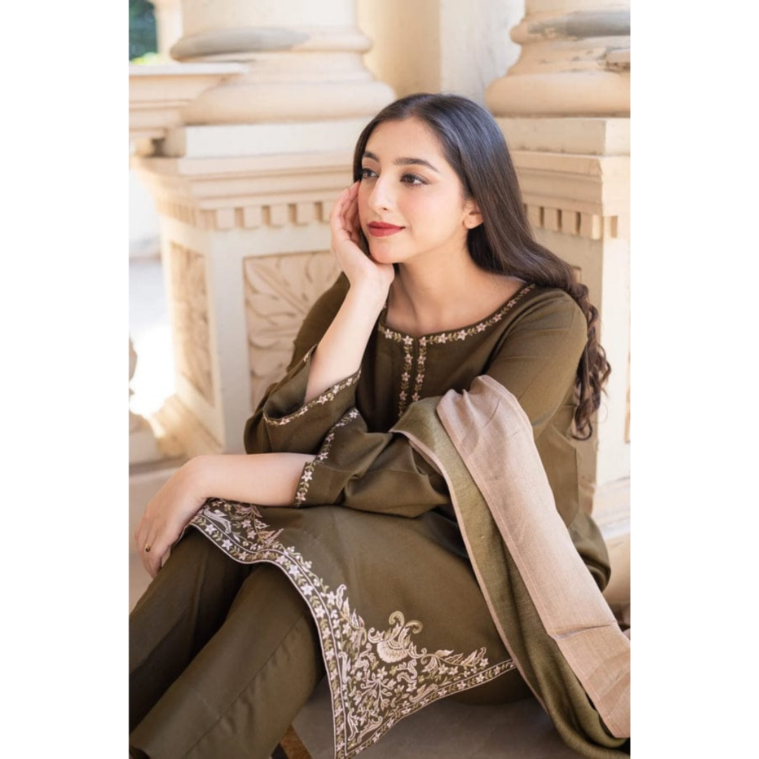 3 Piece – Unstitched Premium Lawn-AHXANF11