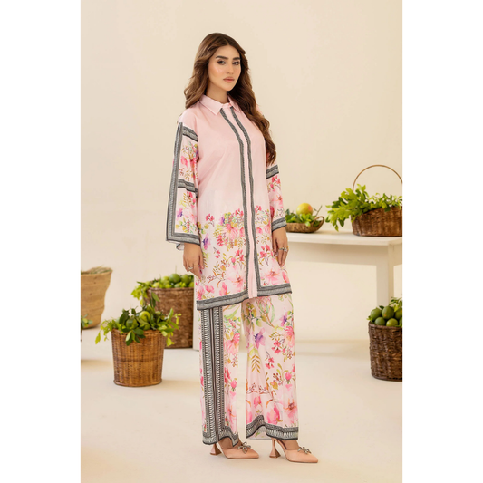 3 Piece – Unstitched Silk Suit –  VTXANF56