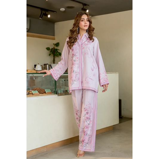 3 Piece – Unstitched Silk Suit –  VTXANF57