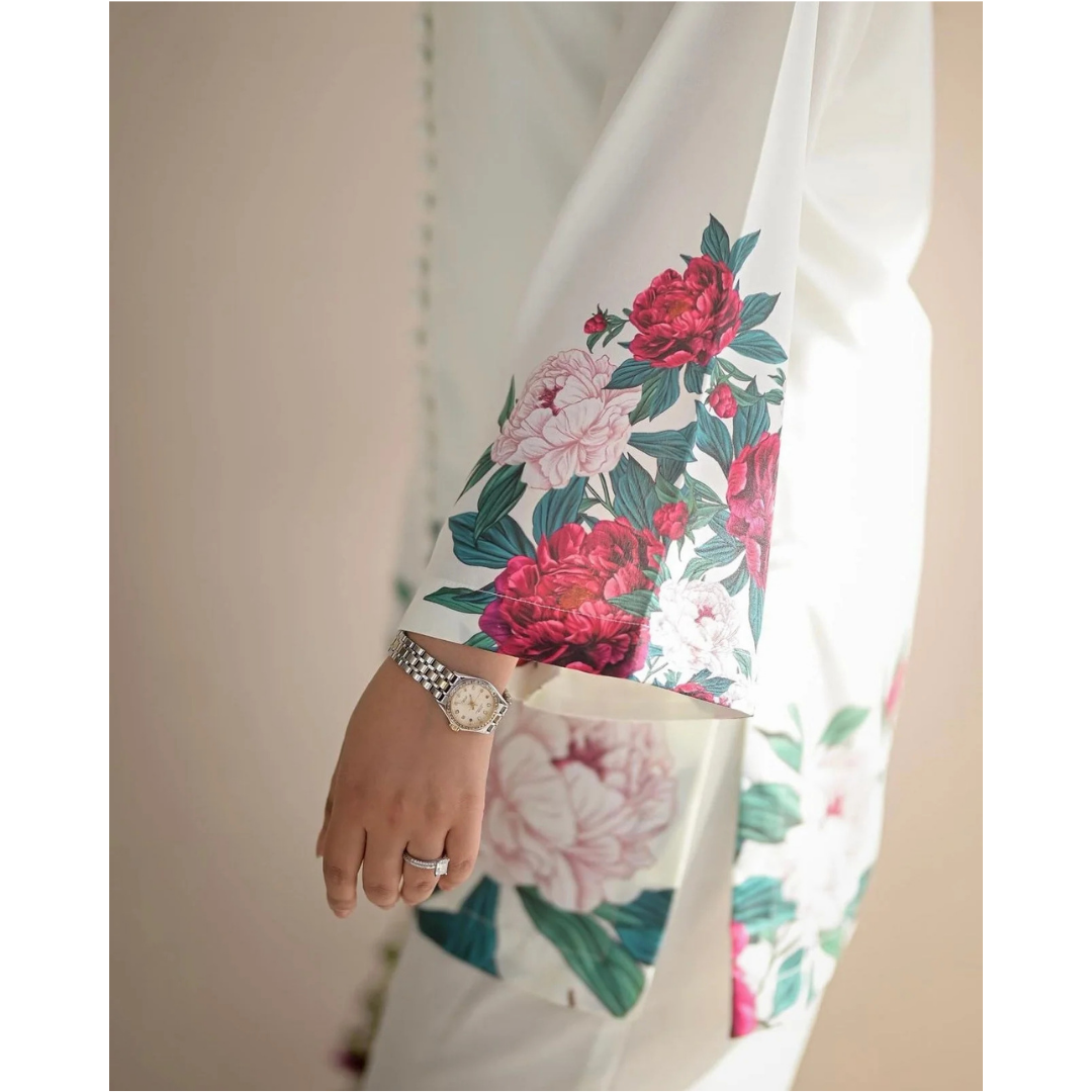 3 Piece – Unstitched Silk Suit –  VTXANF58