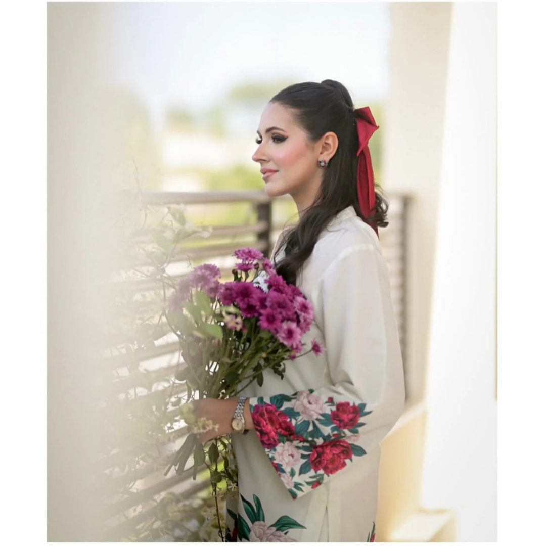 3 Piece – Unstitched Silk Suit –  VTXANF58
