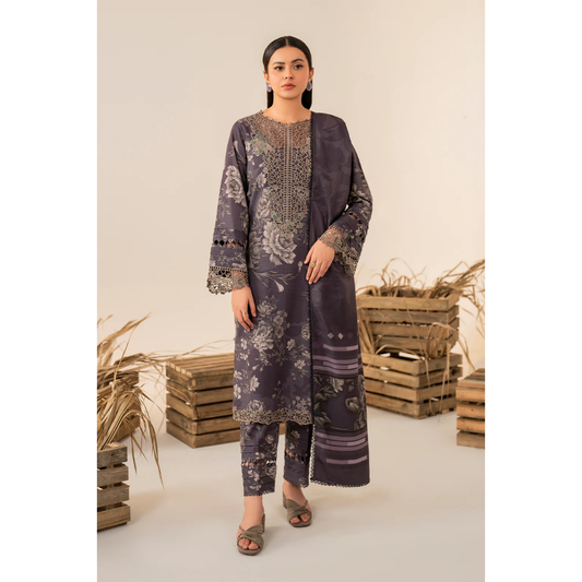 3 Piece – Unstitched Premium Lawn- ROSXANF29