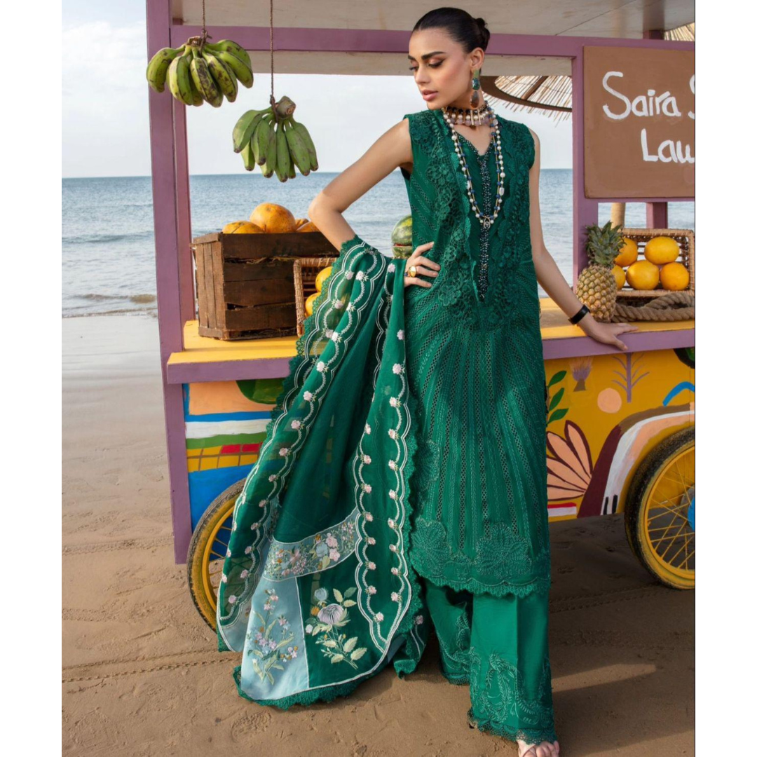 3 Piece – Unstitched Premium Lawn-S6XANF24