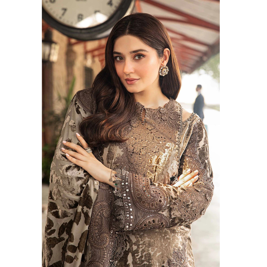 3 Piece – Unstitched Premium  Lawn -MSXANF42