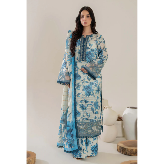 3 Piece – Unstitched Premium Lawn-VTXANF14
