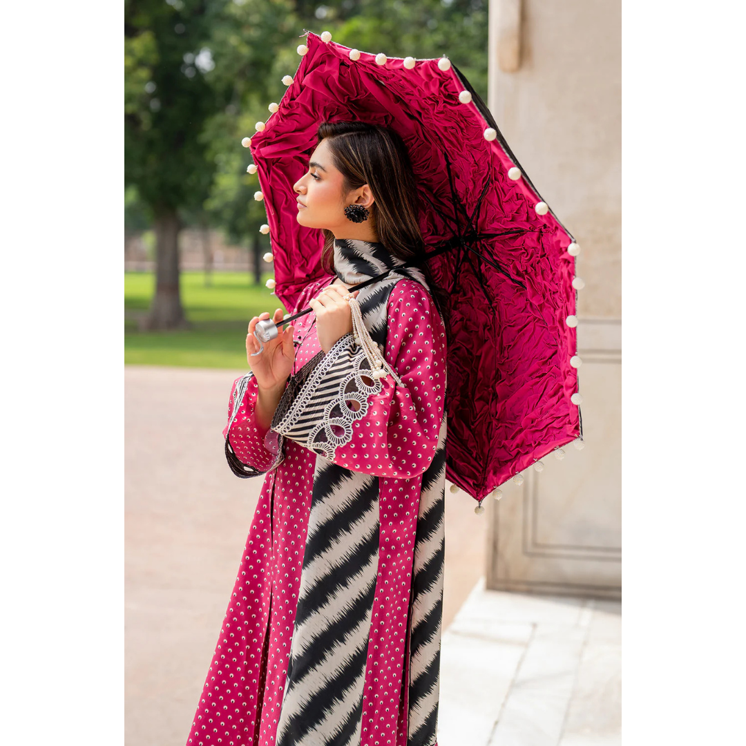 3 Piece – Unstitched Silk Suit – VTXANF61