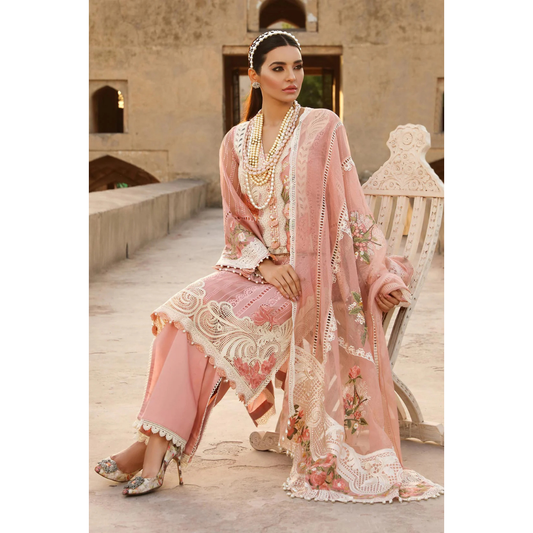 3 Piece – Unstitched Premium Lawn- ROSXANF20