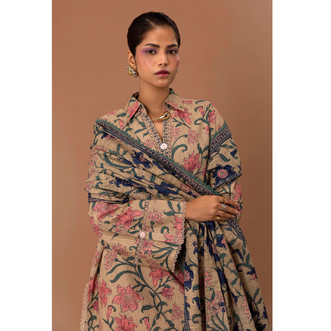 3 Piece – Unstitched Premium Lawn-VTXANF17